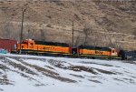 BNSF 1653 Leads 1826 Into Golden Yard